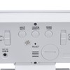 Digital Alarm Clock LED Mirror Screen USB Charging Automatic Dimming