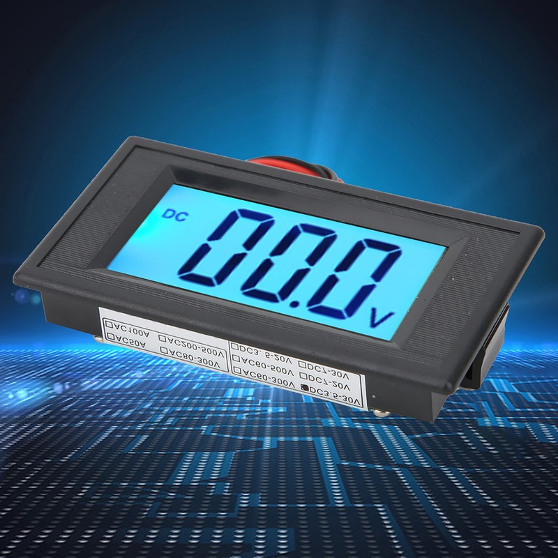 YB5135D LCD Digital Display Two Wire DC Voltage Meter Monitor