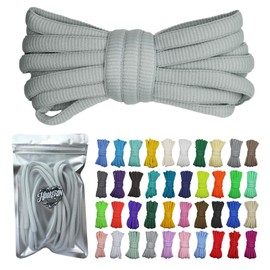 [HOOKEDON High Performance Kicks] Oval Shoelaces Lace Width 0.4 inch (9 mm) 40 Colors 39.4 inches (100 cm) 47.2 inches (120 cm) 51.2 inches (130 cm) 55.1 inches (140 cm) 63.0 inches (160 cm) Shoe