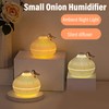 Mist Humidifier Small Onion Shape USB Lighting Quiet Small Air