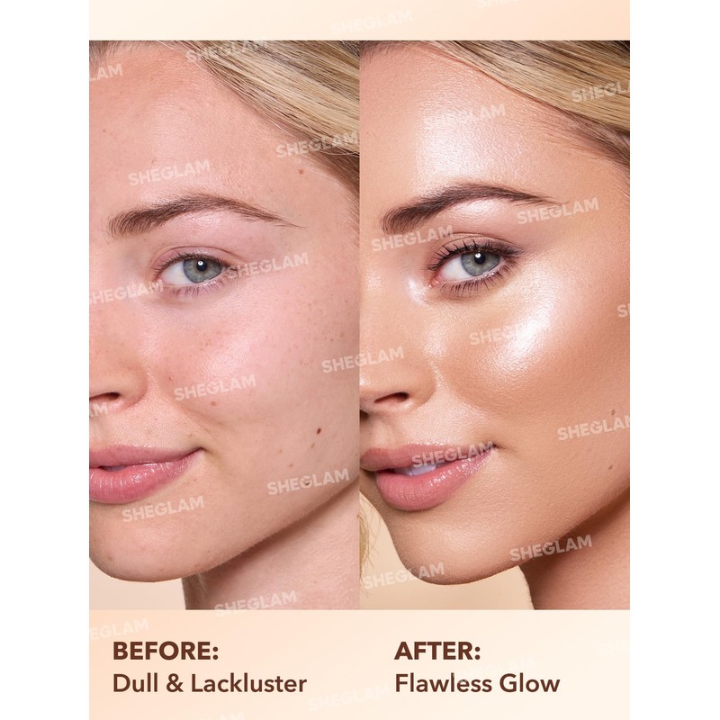 SHEGLAM Sunburst Glow Mixer 4-IN-1 Liquid Glow, Complexion Booster For