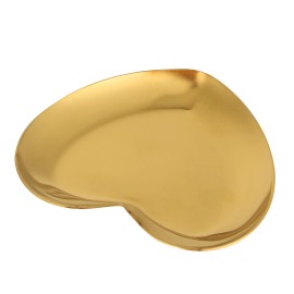 Unbranded Heart Shaped Nail Art Palette Stainless Steel DIY Makeup Painting Color SOCE