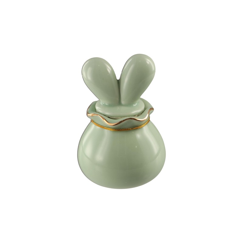 Leadigol Ceramic Jar Porcelain Tea Jar Food Storge Canister Dry