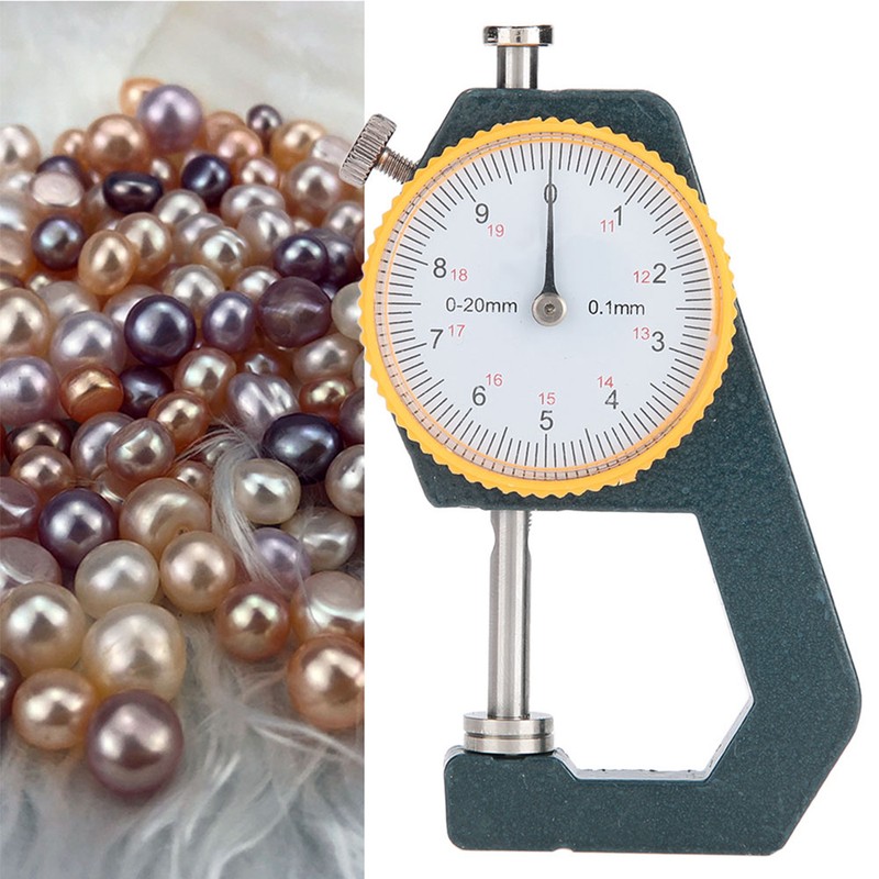 0-20mm Pearl Thickness Bead Diameter Jewelry Measuring Instruments Gauge Calipers