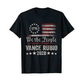 Vance Rubio 2028 J D Vance Marco Rubio President 2028 Funny T-Shirt
