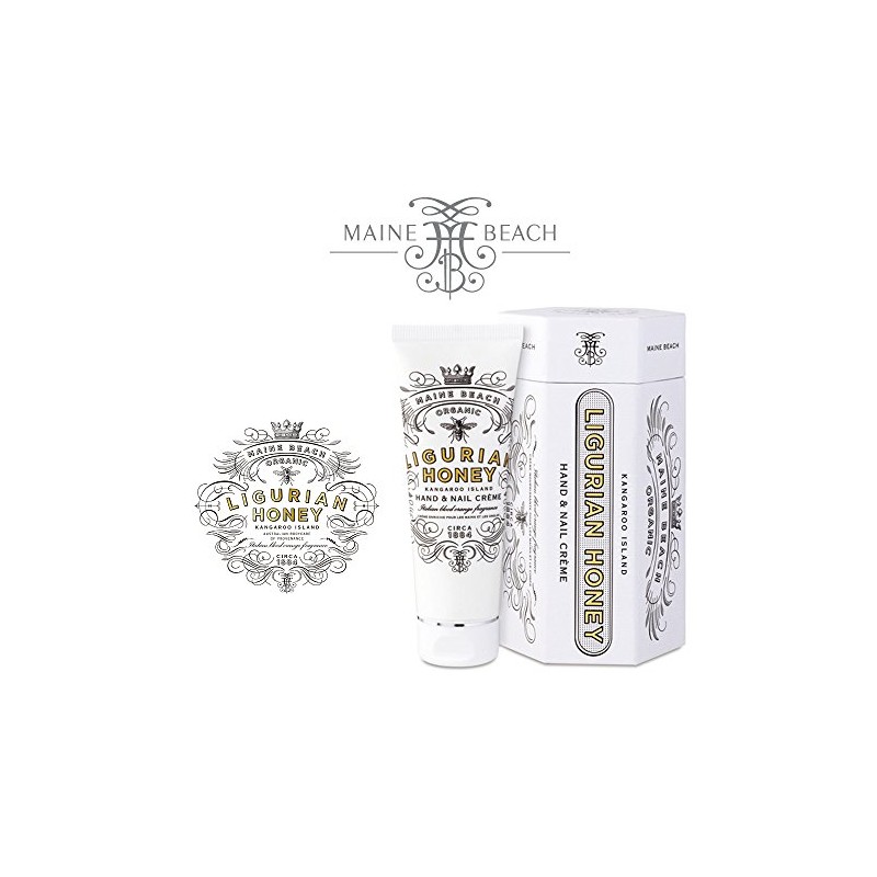 Organic Hand & Nail Cream, Ligurian Honey Series (Ligurian Honey