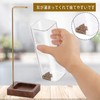 MINGYI Stylish Incense Holder Glass Incense Holder Ash Spill Proof