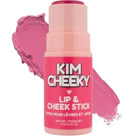 KimChi Chic Beauty Kim Cheeky Tono Bloomed - Barra de crema multiusos para mejillas y labios, hidratante, rubor y tinta de labios, infundida con...   