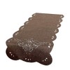 Bella Table Runner, 40 x 140 cm, Brown, Modern Table