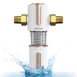 Vortopt Replacement Filter for Q700 Spin Down Sediment Filter, Automatic Flushing System, Whole House Water Filter for Well Water, Sediment Backwash Filter, 40 Micron Flushable Prefilter Filtration