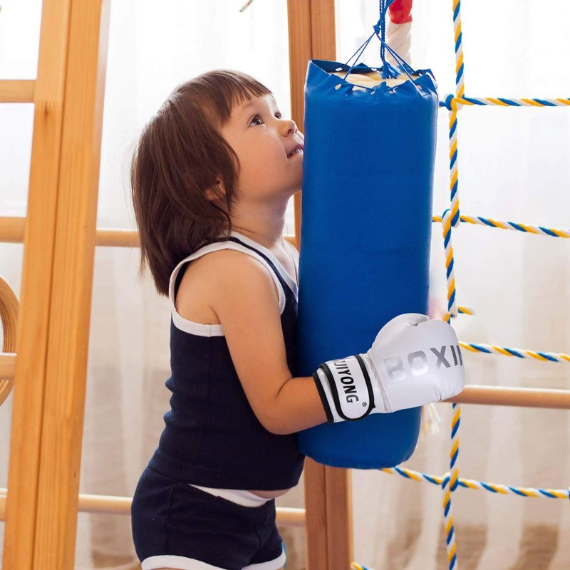 HUINING Children's Cartoon Sparring Dajn Boxing Gloves Training Age 3-12
