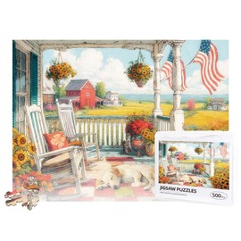 500 Piece Jigsaw Puzzle for Adults - Challenging Puzzle Perfect for Game Nights - Challenging Game Home Decor Birthday Party Gift Toy for Adults