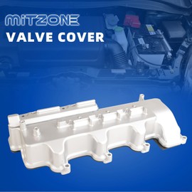 MITZONE Upgrade Aluminum Valve Covers Left and Right Compatible with Mercedes ML350 ML320 E320 SLK320 CLK320 C320 C280 C240 1998-2005 Left Driver Side