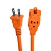 Genlit GL-XTUR2MN Extension Uso Rudo, color Naranja, 2 m