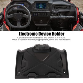 Septpenta Halter für Elektronische Geräte mit Ablagefach, Halter für Elektronische Geräte, GPS Halter, Telefon Tablet Halter, Kompatibel mit 2019 Bis 2021 RZR XP RZR XP 4 RZR XP Turbo