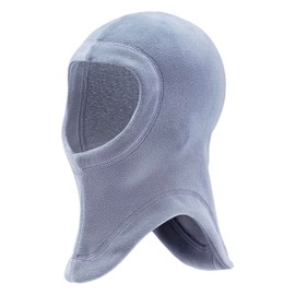 Sterntaler Unisex Fleece Scarf Hat Without, Silver melange