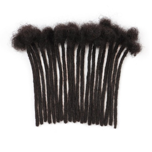 IIFLYDSFA 6 Inch 10 Strands loc Extensions Human Hair for