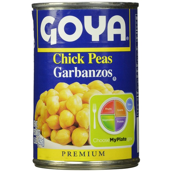 Goya Chick Peas, 6Count, 15.5 Oz