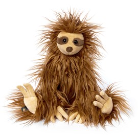 sigikid 43269 Beasts by Cuddly Animals with Personality Plush Toy, Brown/Sloth