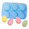 Molde De Silicon Huevos De Pascua Conejo Pollito Huevitos Surtidos