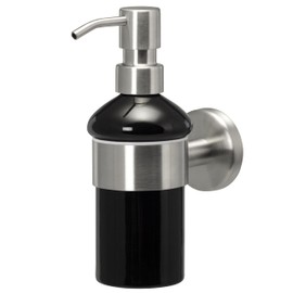 bremermann PIAZZA Bathroom Range - Soap Dispenser CERAMIC (black)