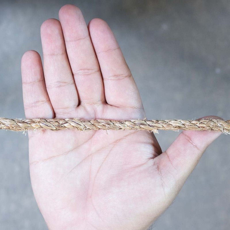 Golberg Natural Fiber Tan Manila Rope - (1/4 Inch x