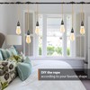 Plug in Hanging Light Fixture, 20FT 3 Bulbs Pendant Lamp