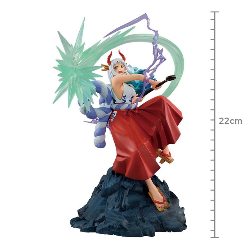 BANPRESTO One Piece Yamato The Brush Figurine Dioramatic 19 cm