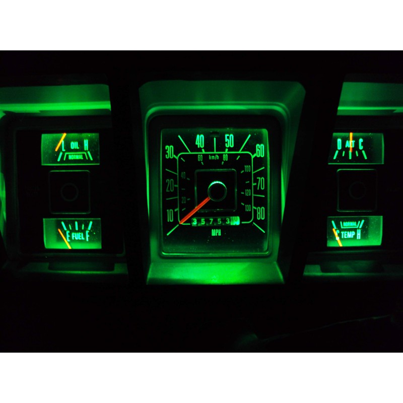 WLJH Super Bright Green Lights Instrument Cluster Panel Gauge Backlighting
