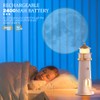 KUWUNG Lighthouse Lamp, LED Moonlight Projector Lamp with Remote Control,