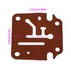 Carburetor Repair Kit with Float Replacement for Johnson 20 25