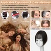 ELEVAVE Hair Toppers for Women Real Human Hair, 360°3D Cover