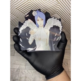 Naruto Shippuden Konan Akatsuki 3D Lenticular Motion Car Sticker Decal Peeker