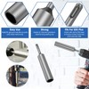 2Pcs Ground Rod Driver 25mm Professional SDS Plus Ground Rod