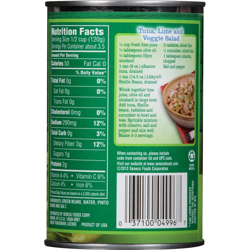 Libby's Shellie Beans,14.5 Ounce (Pack of 12)