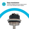 Eastman 60069 Fold Back Water Heater Element, 240V x 5500W