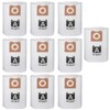 10 Pack VF3502 High Efficiency Dust Bags Replacement for RIDGID