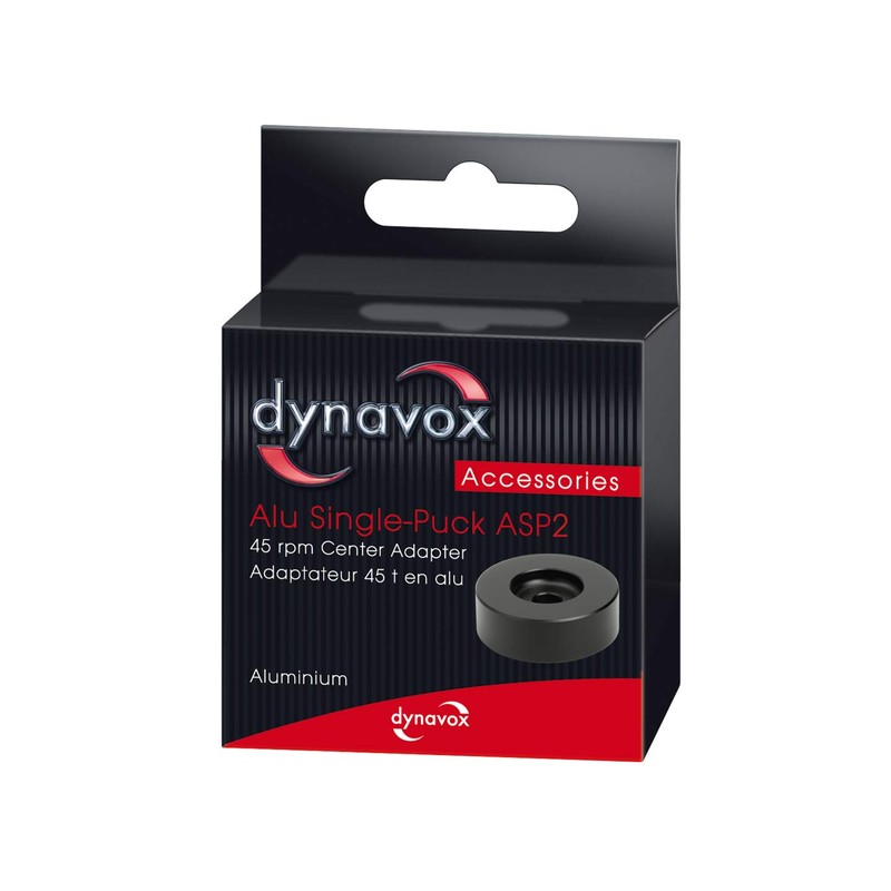 Dynavox Aluminium Single Puck ASP2, Black