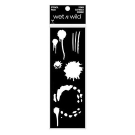 wet n wild Fantasy Makers Face and Body Stencil, Catwalk Zombie