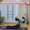 Retyion Yoga Mat Holder Wall Mount Yoga Mat Storage Holder