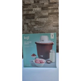 KOJI  4-Qt ELECTRIC  ICE Cream Maker Home Made New