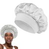 YAPKOLV Satin Bonnet Hair Cap for Sleeping Reversible Double Layer