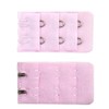 HappyHome Bra Extension Hooks, 2 Tiers, Set of 4 Colors,