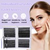 YOCHLEY 608 PCS Individual Eyelashes Lash Clusters, Cluster Lashes Kit