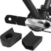 2 Pair Cycling Silicone Crank Cover Protective Case Bicycle Accessory