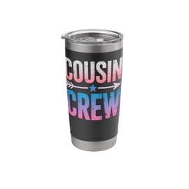 Cousin Crew Pajamas Kids Girls Toddler Matching Gifts Stainless Steel Insulated Tumbler