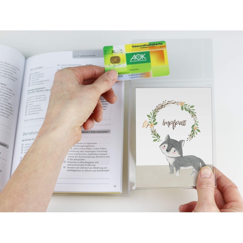 U-Heft Covers Set of 3 Cute Forest Examination Book Cover