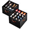 INSTY 2 Pack Shoe Organizer for Closet, Fits up to