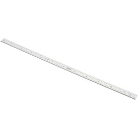 SPI 14-684-5 Flexible Steel Rule: Inch/Metric Graduation, 12 inches (300 mm)