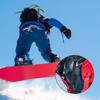 6pcs Snowboard Leashes, 13 Inch Long Snowboard Binding Straps Snowboard